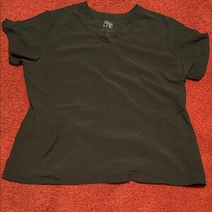 Classic Black Short Sleeve Women's Top